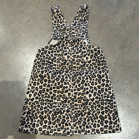 Leopard Overall Dress - Picture 3 of 5